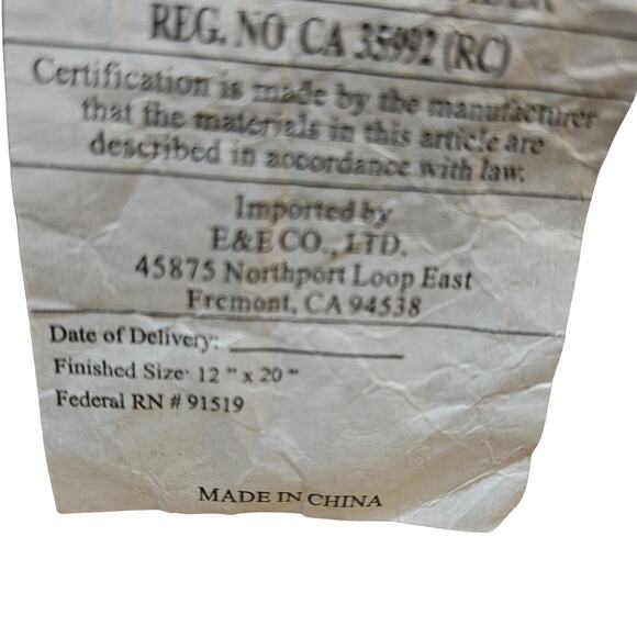 Linen Blend Lumbar Pillow Black White w/colored Floral Embroidered Birds Zipper - Picture 7 of 7